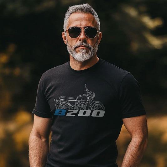 Suzuki B200 Inspired T-Shirt - Motorcycle Tee Shirt for Riders