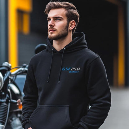 Suzuki GSF250 Bandit Inspired Hoodie - Motorcycle Sweatshirt for Riders