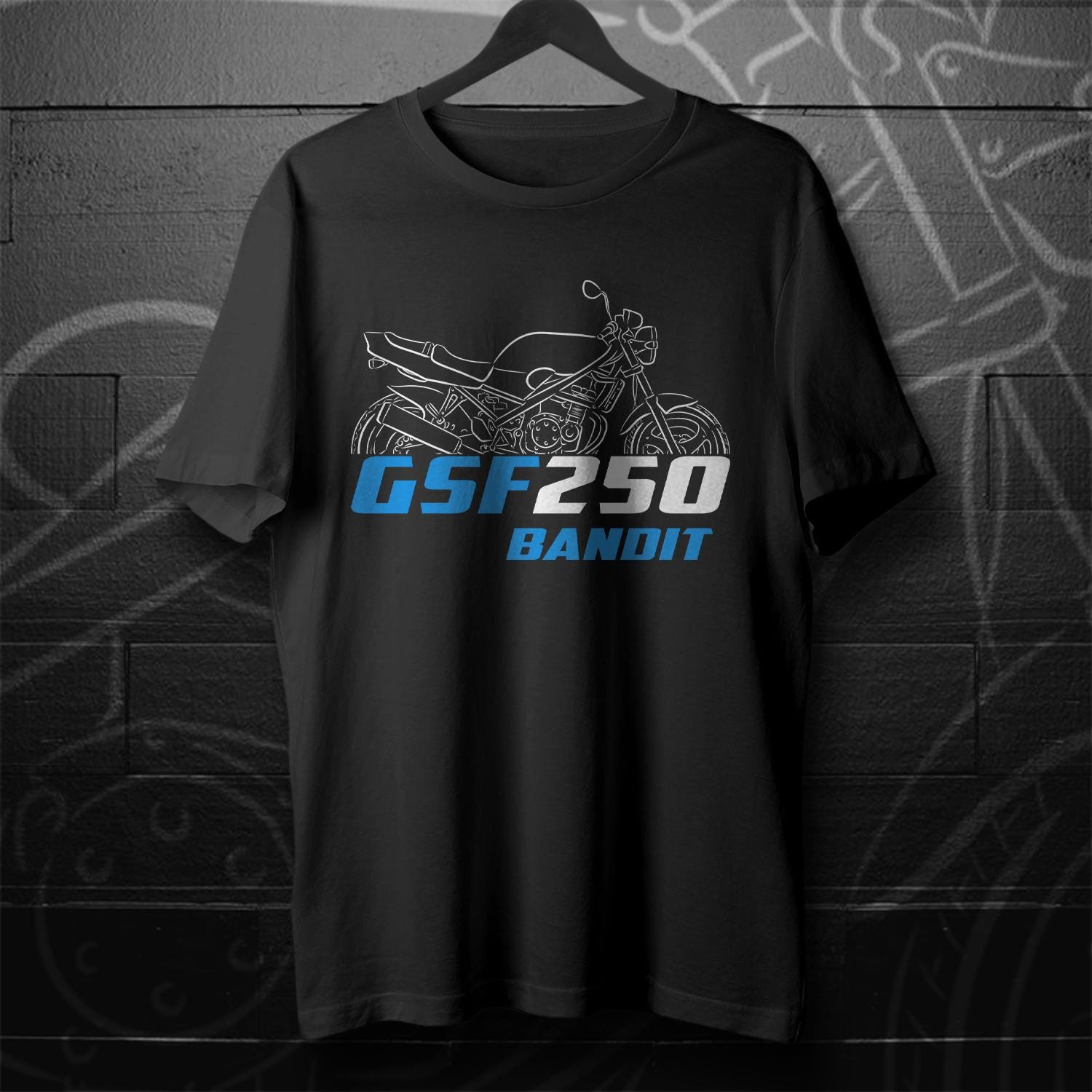 Suzuki GSF250 Bandit Inspired T-Shirt - Motorcycle Tee Shirt for Riders