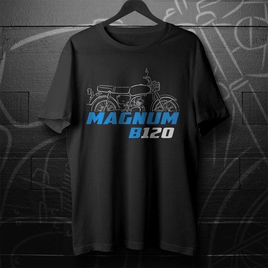 Suzuki B120 Magnum 1966 Inspired T-Shirt - Motorcycle Tee Shirt for Riders