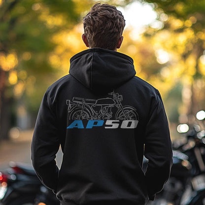 Suzuki AP50 1976 - 1979 Inspired Hoodie - Motorcycle Sweatshirt for Riders