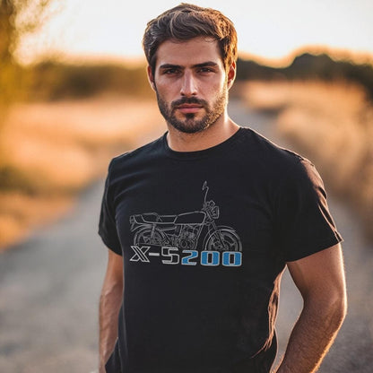 Suzuki X5 1979 - 1981 Inspired T-Shirt - Motorcycle Tee Shirt for Riders