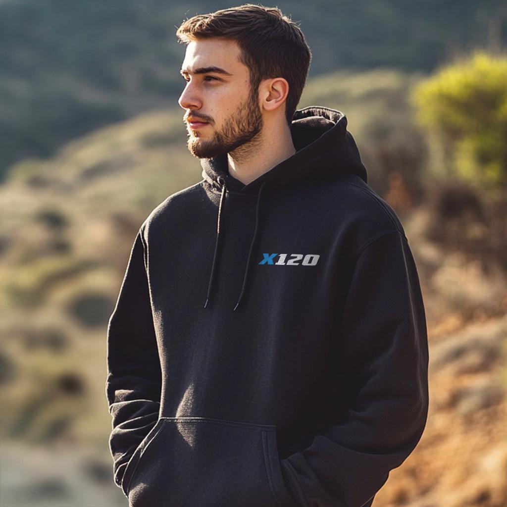 Suzuki X120 Inspired Hoodie - Motorcycle Sweatshirt for Riders