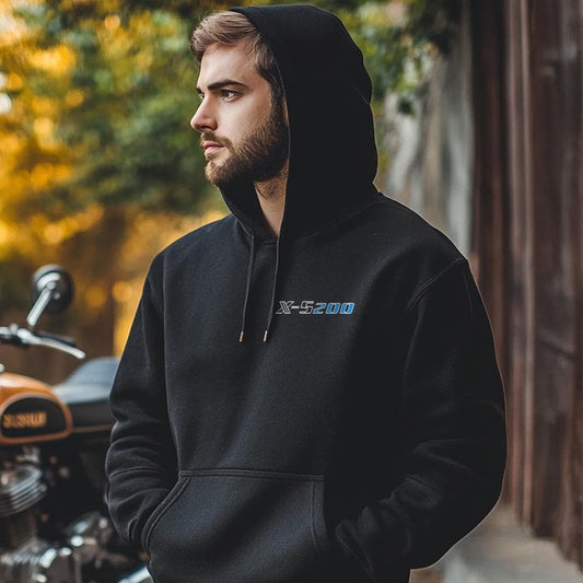 Suzuki X5 1979 - 1981 Inspired Hoodie - Motorcycle Sweatshirt for Riders