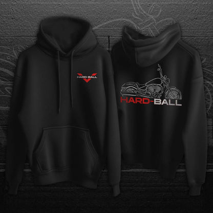 Victory Hard-Ball Hoodie - Motorcycle Sweatshirt for Bikers