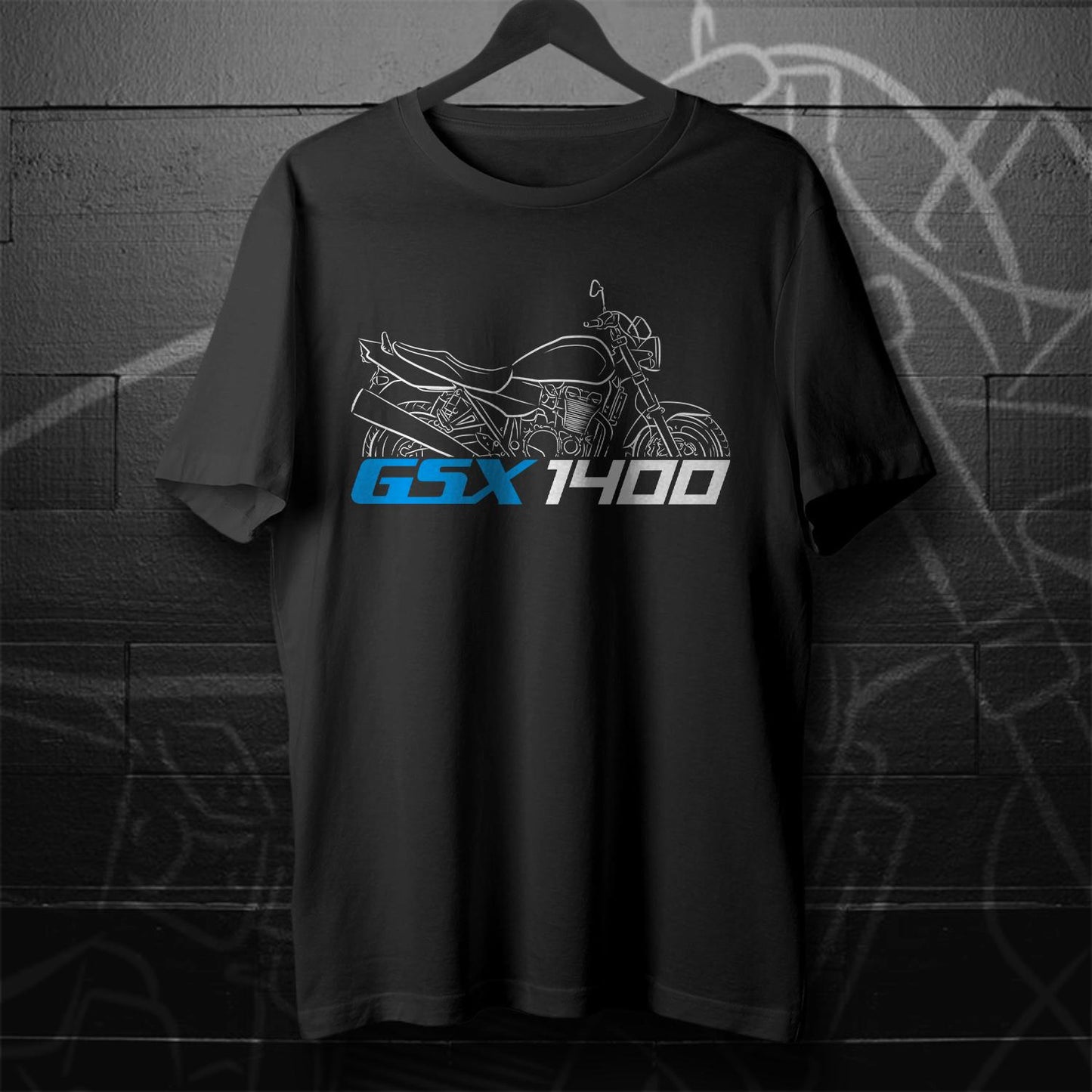 Suzuki GSX1400 Inspired T-Shirt - Motorcycle Tee Shirt for Riders