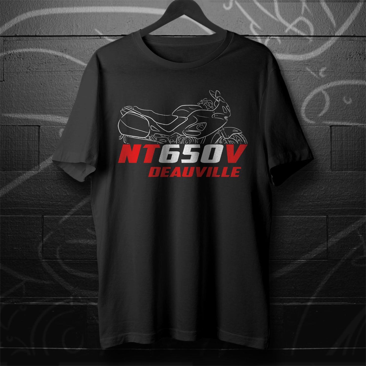 Honda NT650V Deauville Inspired T-Shirt - Motorcycle Tee Shirt for Riders