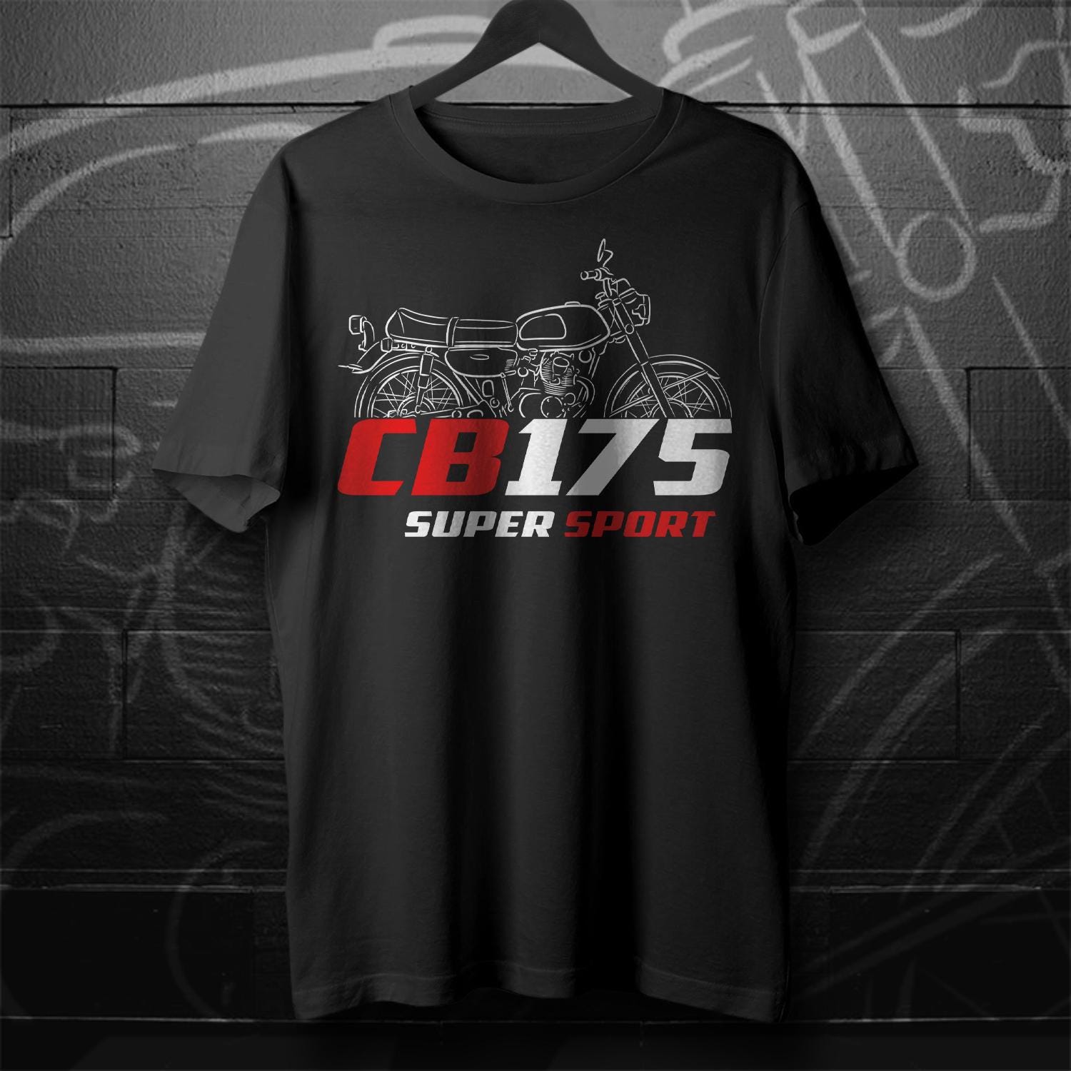 Honda CB175 Super Sport Inspired T-Shirt - Motorcycle Tee Shirt