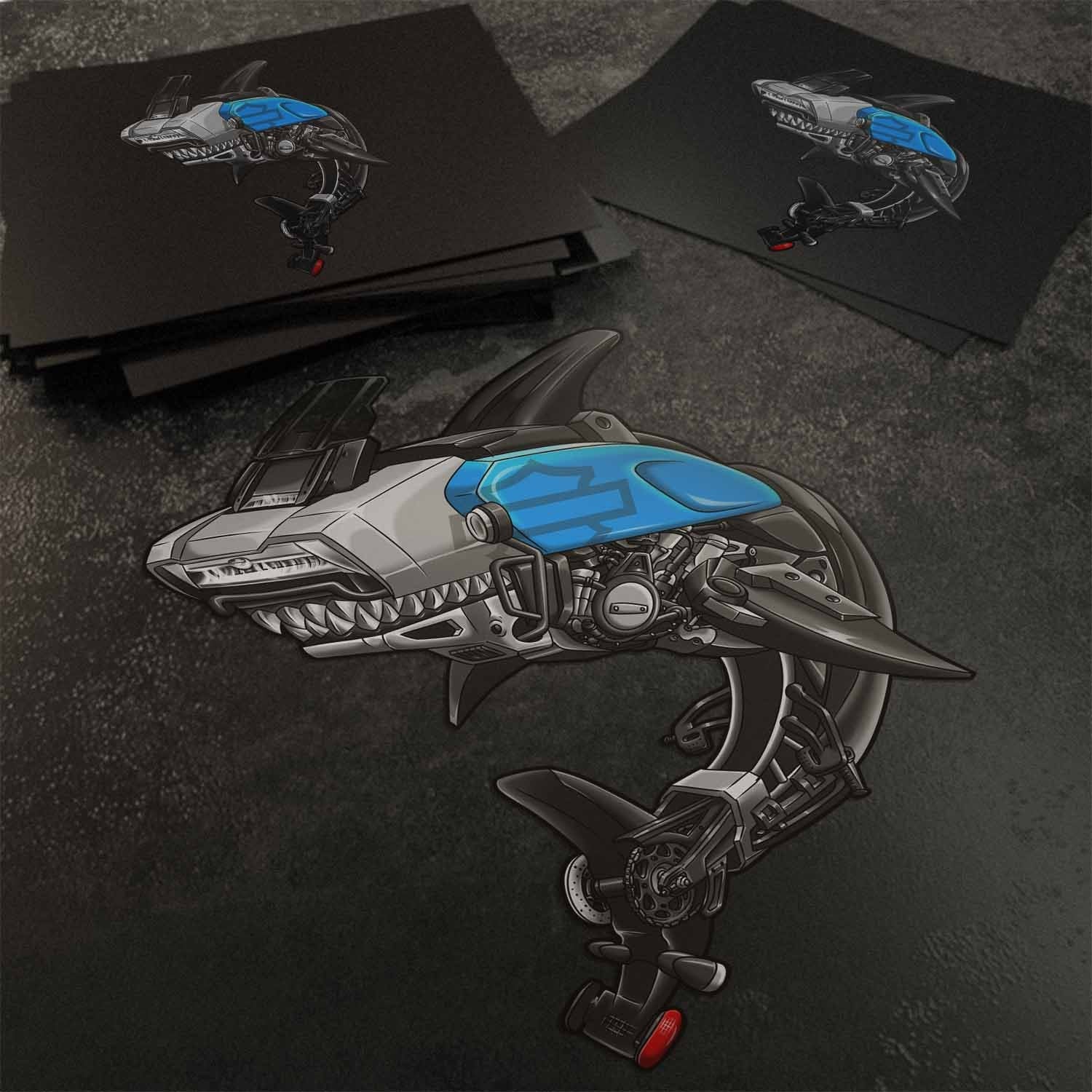 Harley Pan America 1250 Stickers - Set of 3 Biker Motorcycle Decals