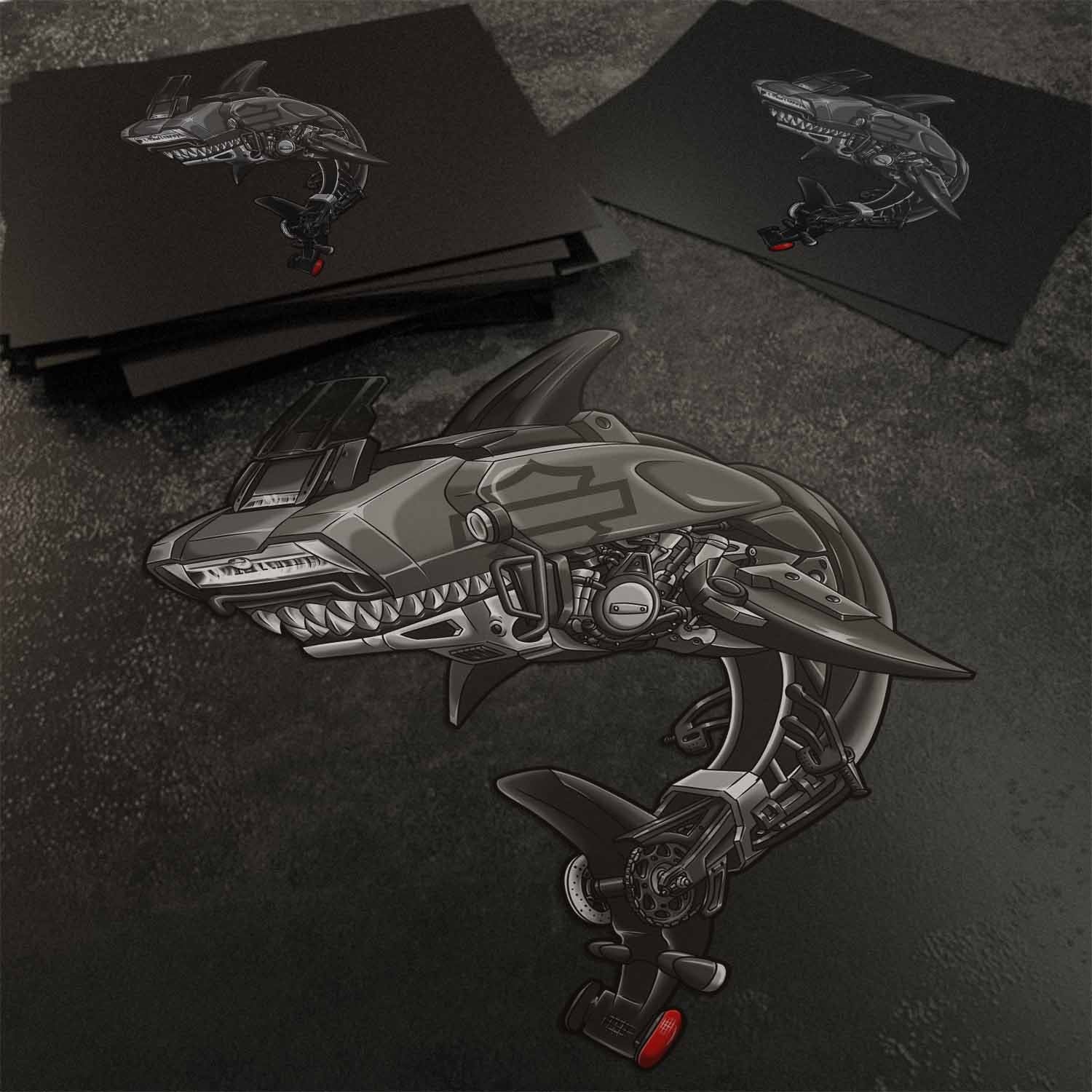 Harley Pan America 1250 Stickers - Set of 3 Biker Motorcycle Decals