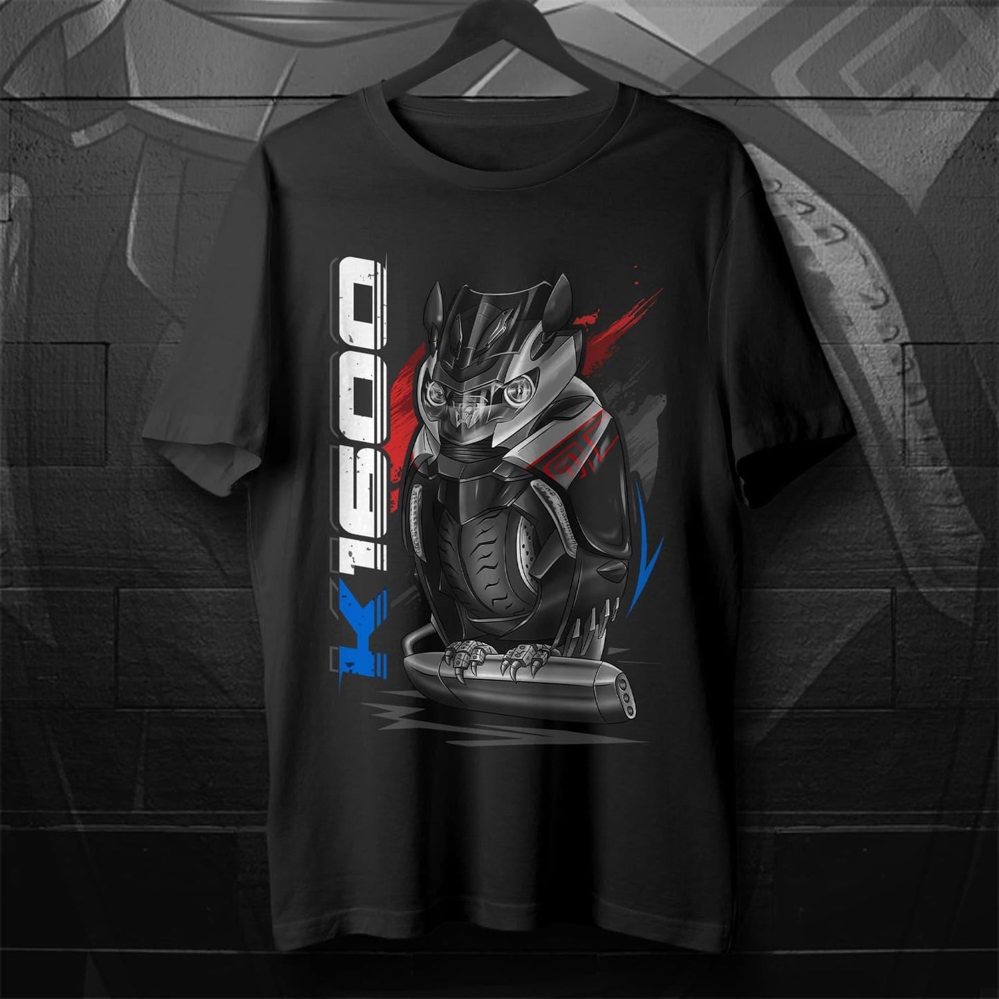 BMW K1600 Inspired T-Shirt - Motorcycle Tee Shirt for Motorrad Rider