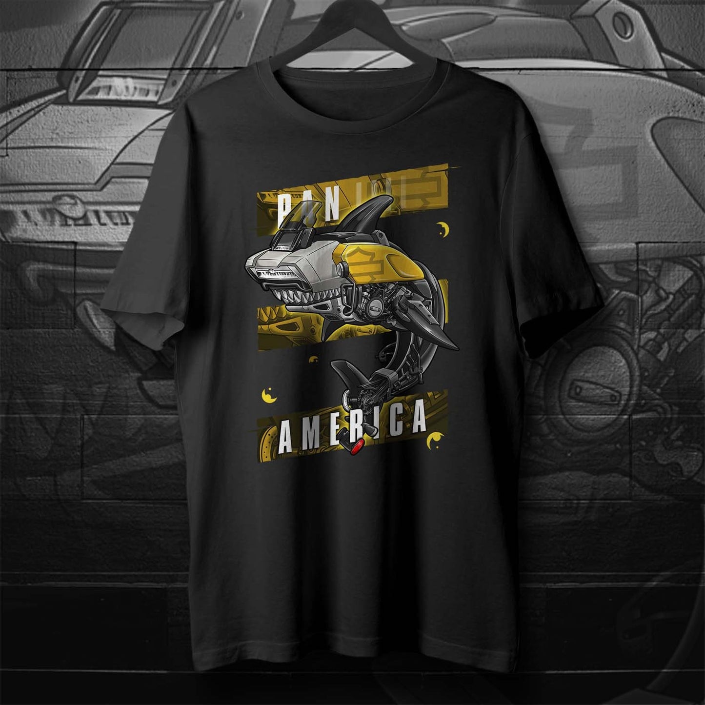 Harley Pan America 1250 T-Shirt - ADV Biker Motorcycle Tee Shirt