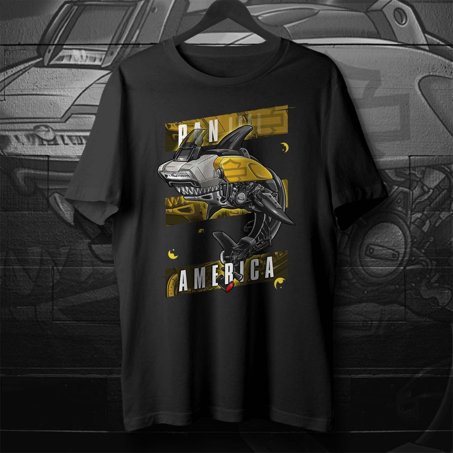 Harley Pan America 1250 T-Shirt - ADV Biker Motorcycle Tee Shirt