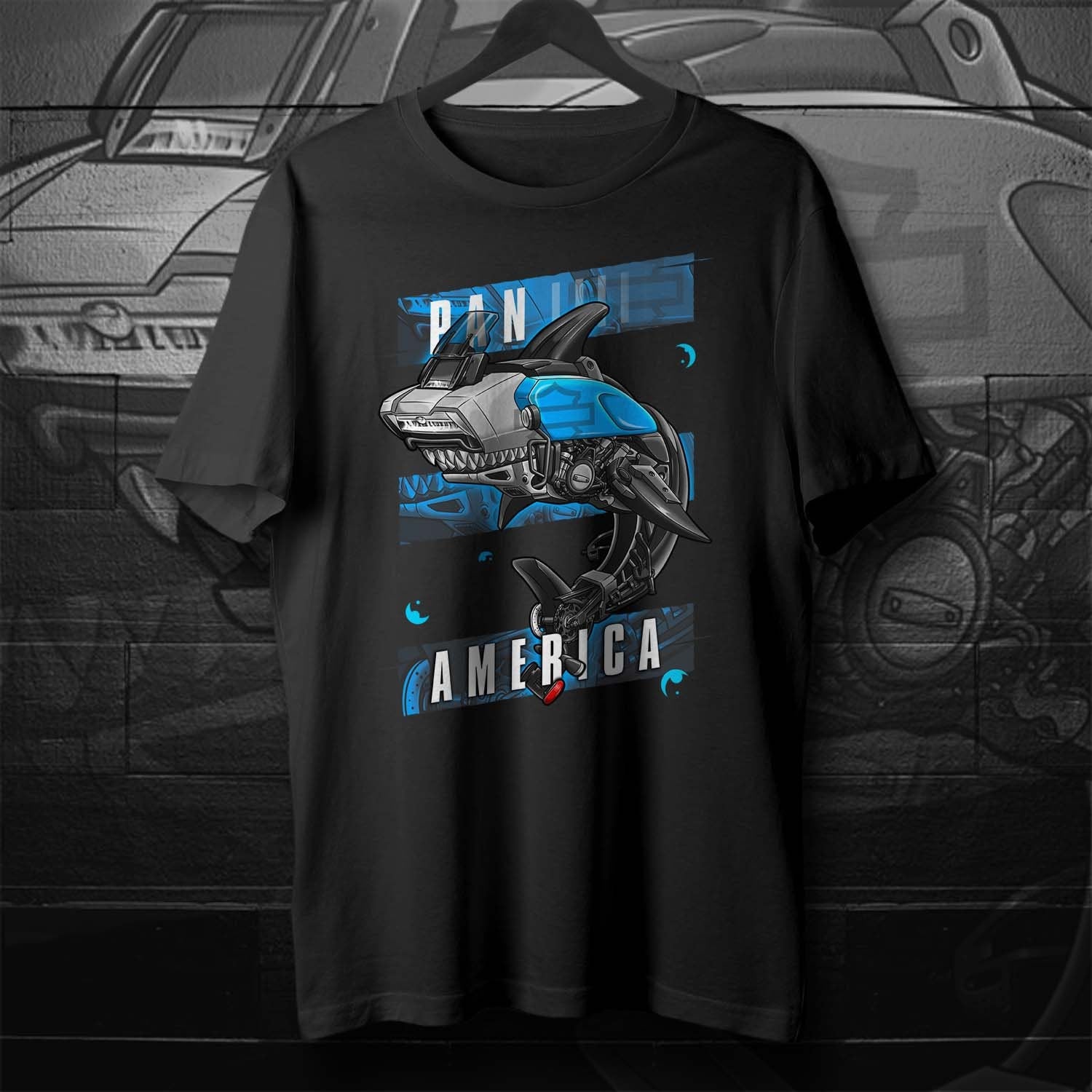 Harley Pan America 1250 T-Shirt - ADV Biker Motorcycle Tee Shirt