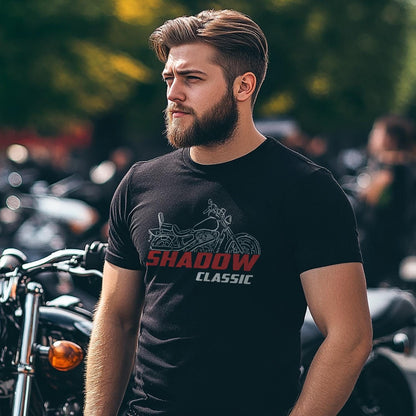 Honda VT1100 Shadow Inspired T-Shirt - Motorcycle Tee Shirt for Riders