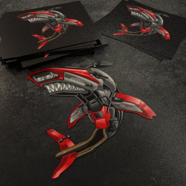 Harley Road Glide Stickers - Set of 3 Biker Motorcycle Decals