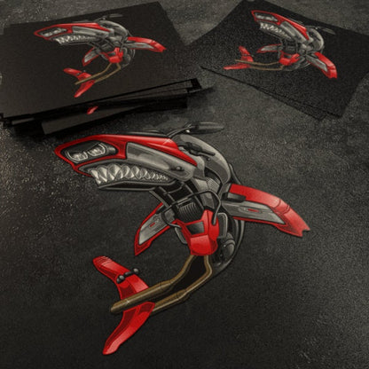 Harley Road Glide Stickers - Set of 3 Biker Motorcycle Decals