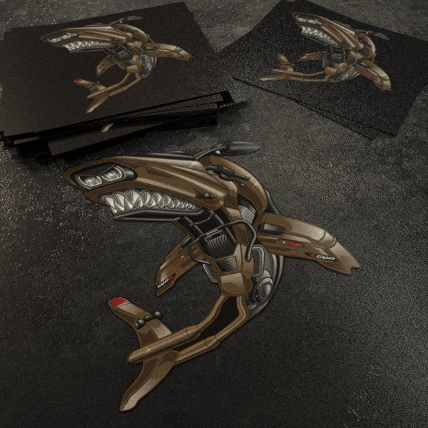 Harley Road Glide Stickers - Set of 3 Biker Motorcycle Decals