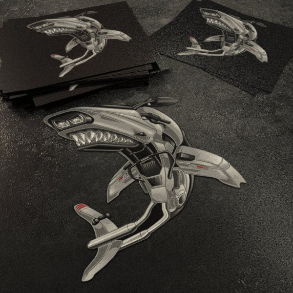 Harley Road Glide Stickers - Set of 3 Biker Motorcycle Decals