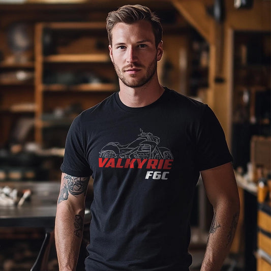 Honda Valkyrie F6C Inspired T-Shirt - Motorcycle Tee Shirt