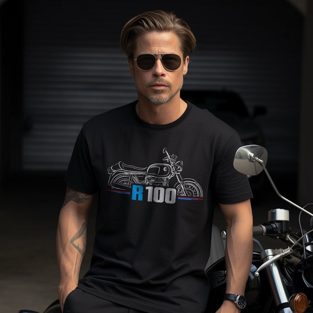 BMW R100 T-Shirt - Motorcycle Tee Shirt for Motorrad Riders