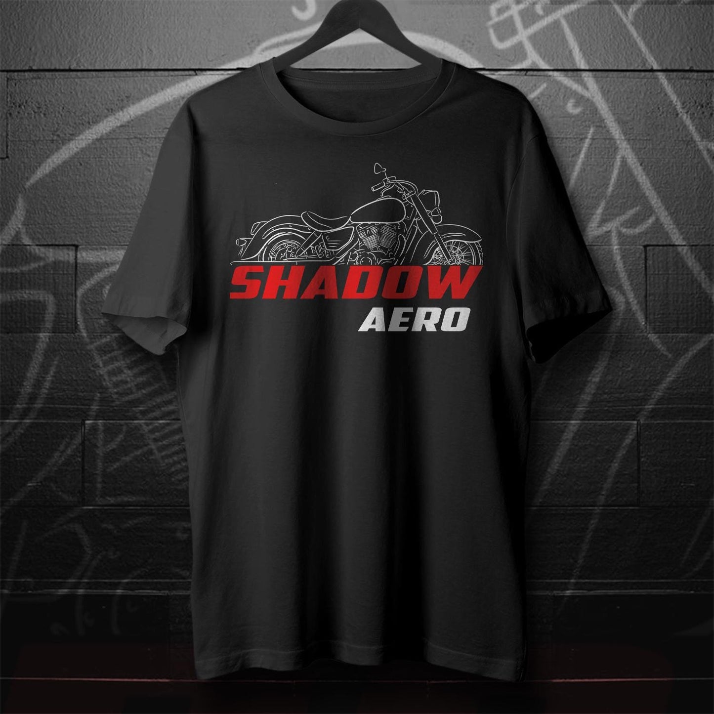 Honda VT1100 Shadow Inspired T-Shirt - Motorcycle Tee Shirt for Riders