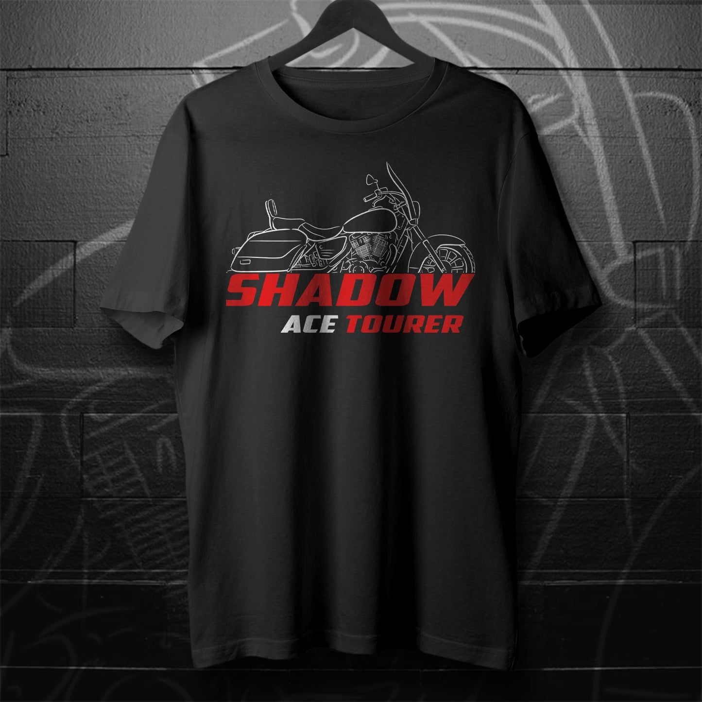 Honda VT1100 Shadow Inspired T-Shirt - Motorcycle Tee Shirt for Riders