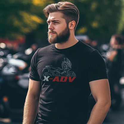 Honda X-ADV Inspired T-Shirt - Motorcycle Tee Shirt for Riders