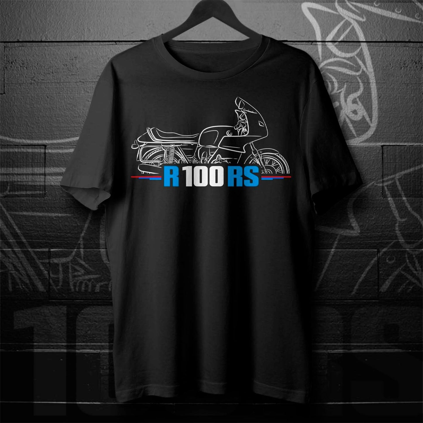 BMW R100 T-Shirt - Motorcycle Tee Shirt for Motorrad Riders