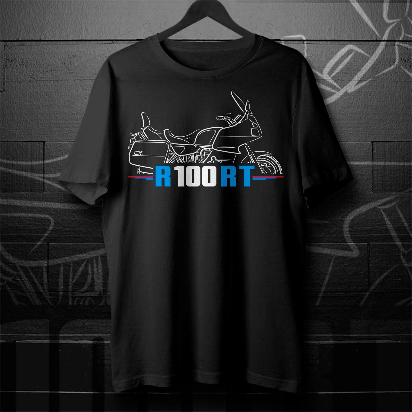 BMW R100 T-Shirt - Motorcycle Tee Shirt for Motorrad Riders