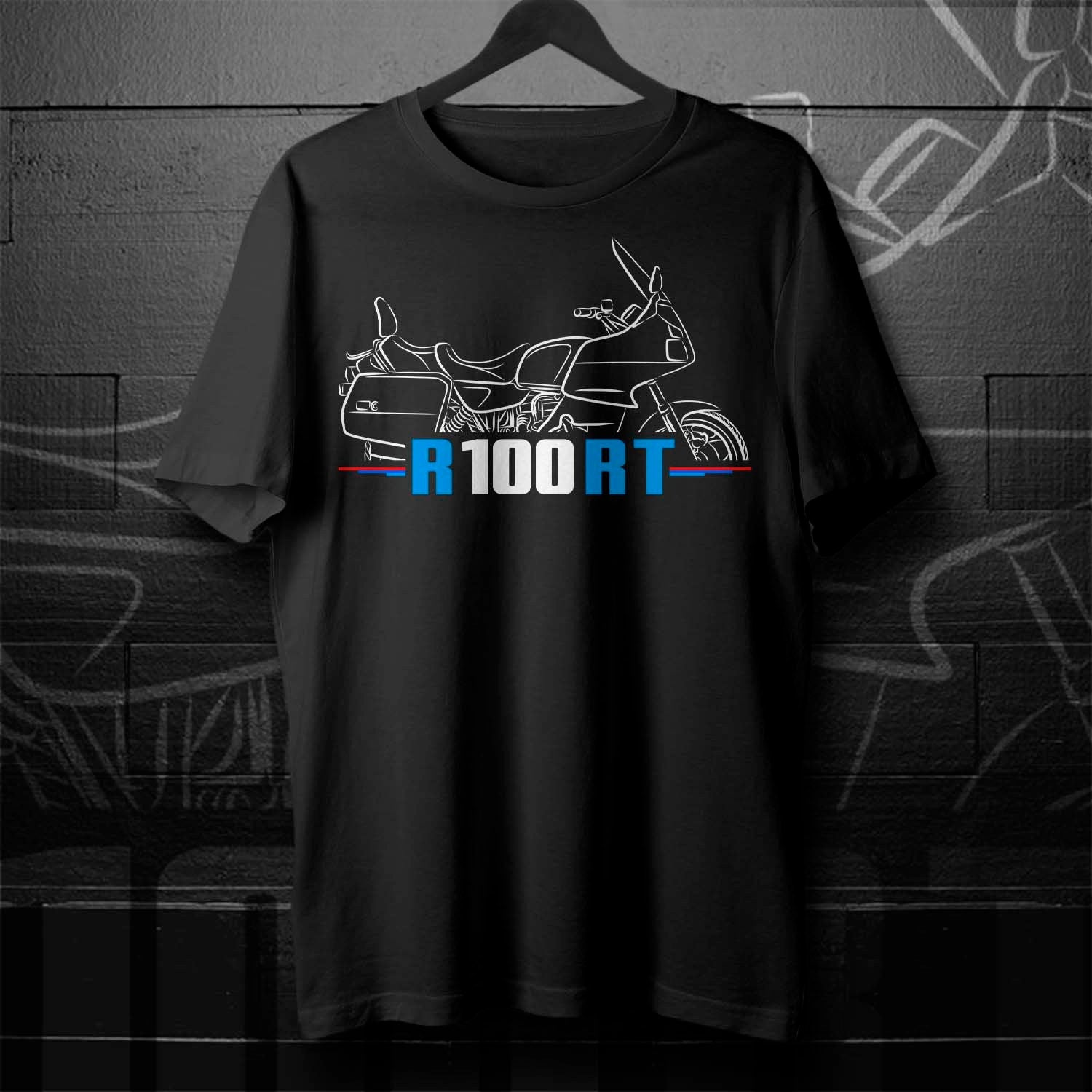 BMW R100 T-Shirt - Motorcycle Tee Shirt for Motorrad Riders