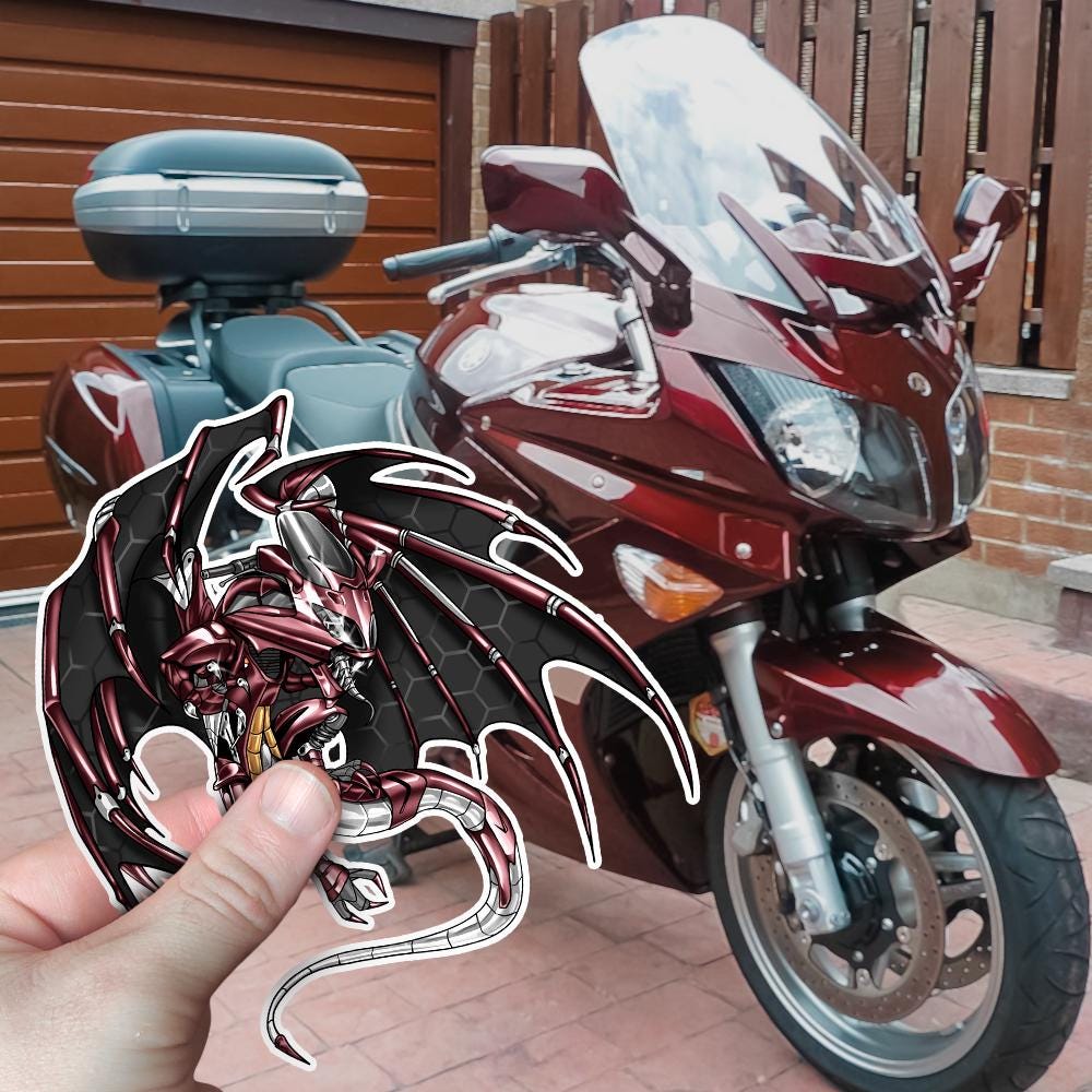 Yamaha FJR1300 2001-07 Inspired Stickers - Set of 3 Motorcycle Decals