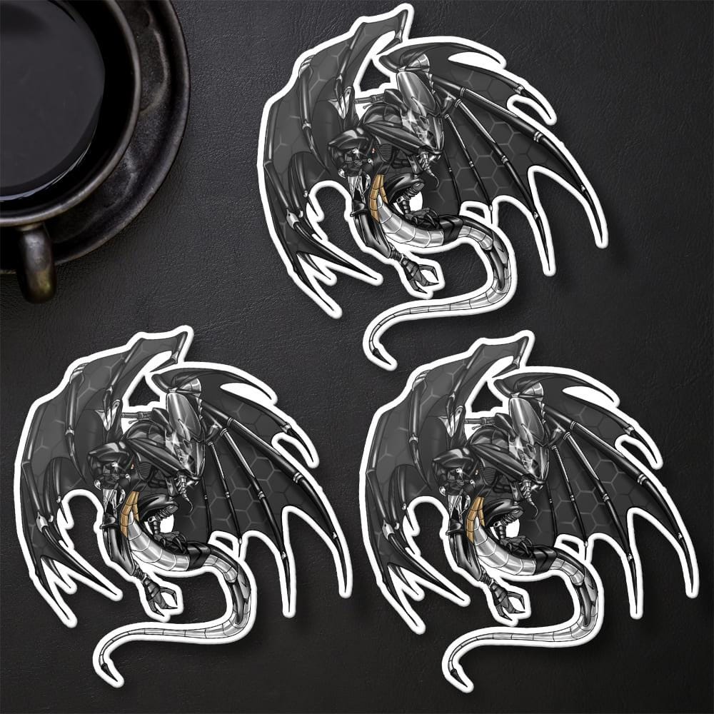 Yamaha FJR1300 2001-07 Inspired Stickers - Set of 3 Motorcycle Decals