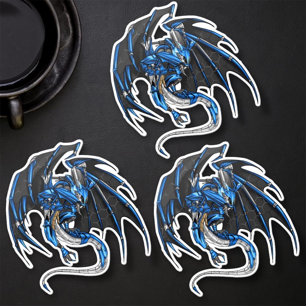 Yamaha FJR1300 2001-07 Inspired Stickers - Set of 3 Motorcycle Decals