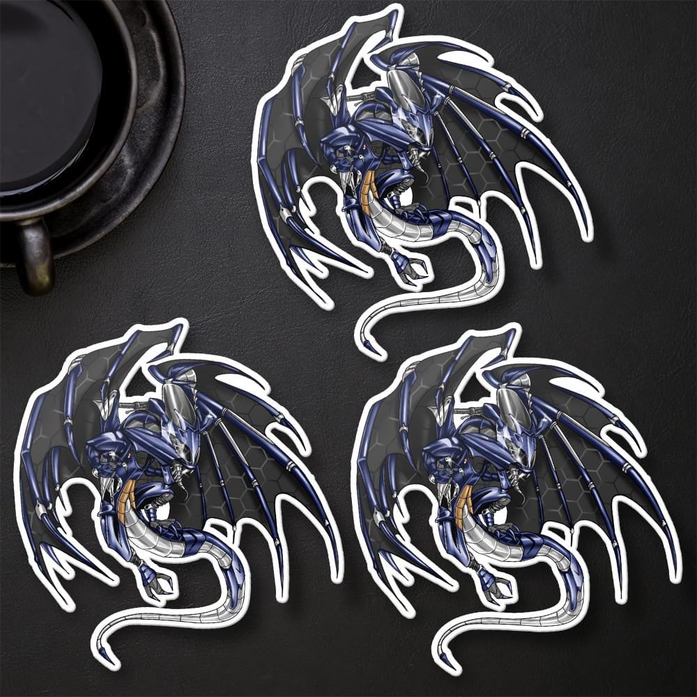 Yamaha FJR1300 2001-07 Inspired Stickers - Set of 3 Motorcycle Decals