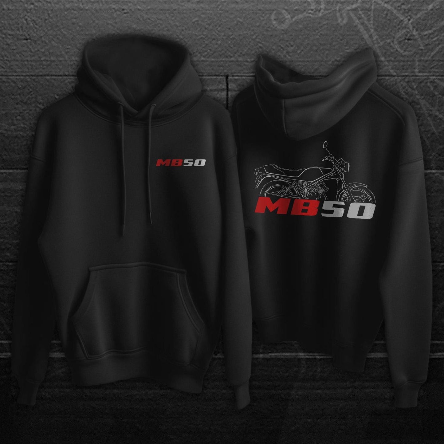 Honda MB50 Inspired Hoodie - Motorcycle Sweatshirt