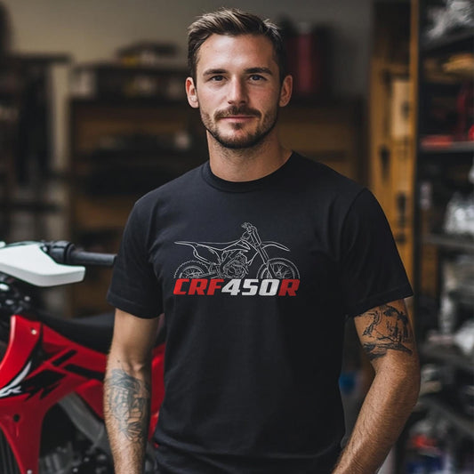 Honda CRF450R Inspired T-Shirt - Motorcycle Tee Shirt