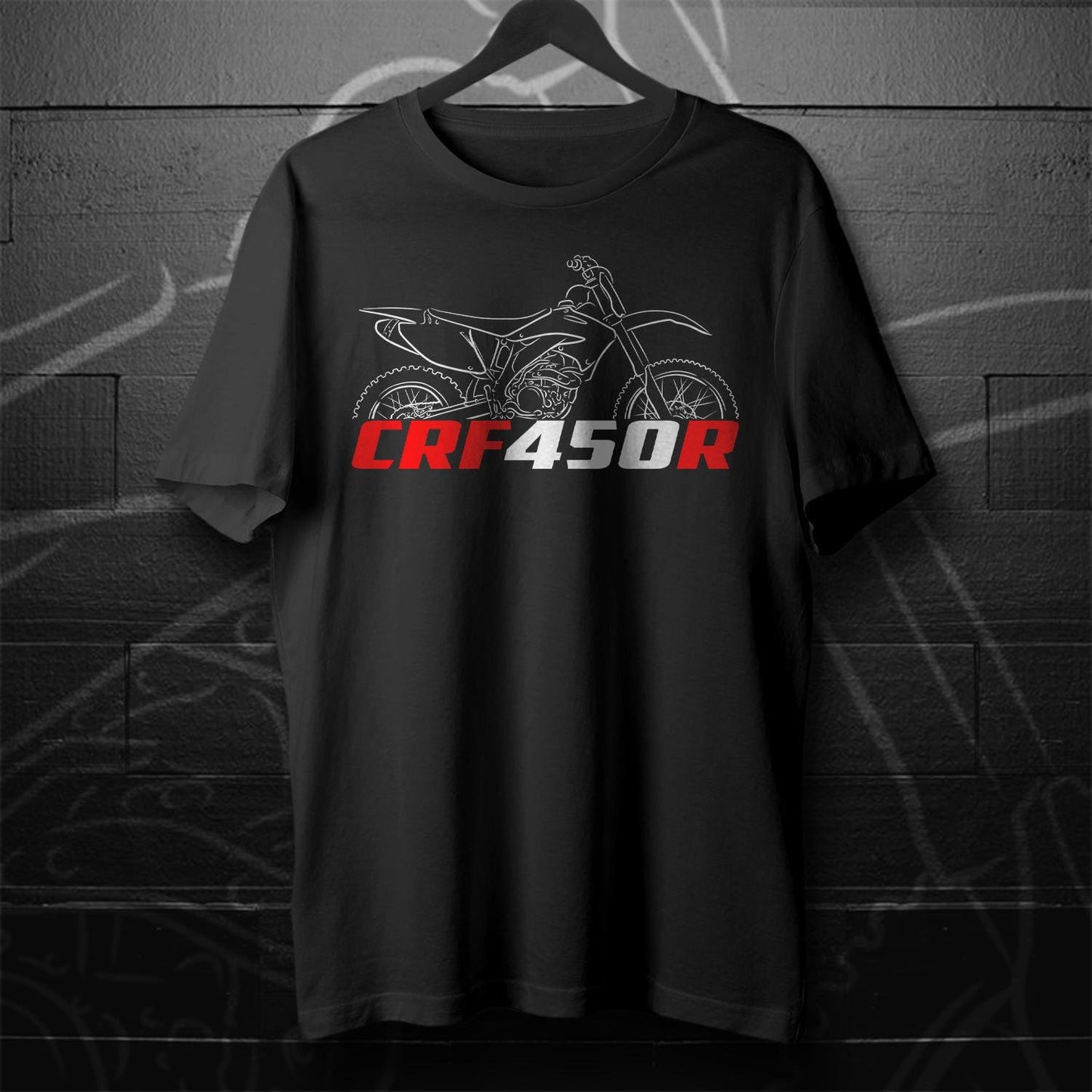 Honda CRF450R Inspired T-Shirt - Motorcycle Tee Shirt