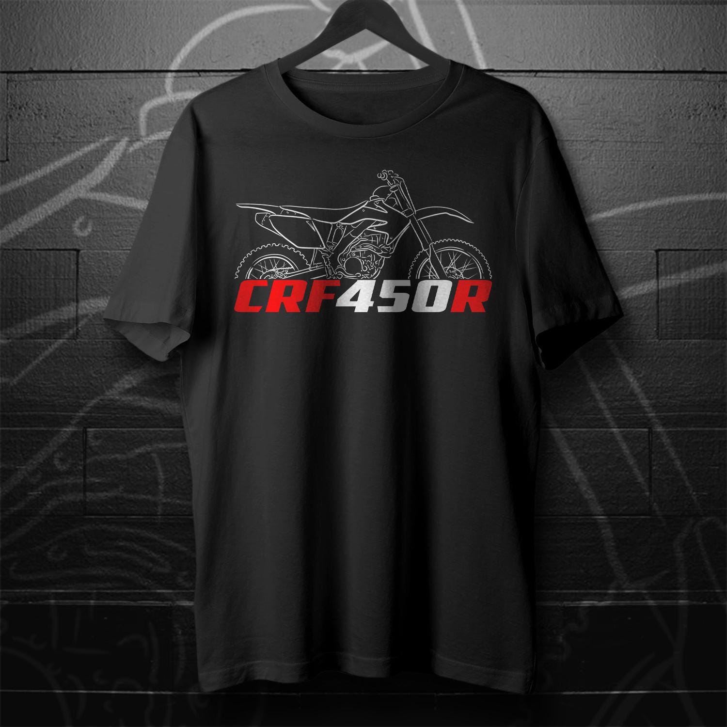 Honda CRF450R Inspired T-Shirt - Motorcycle Tee Shirt