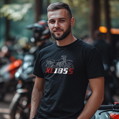 Honda XL185S Inspired T-Shirt - Motorcycle Tee Shirt for Riders