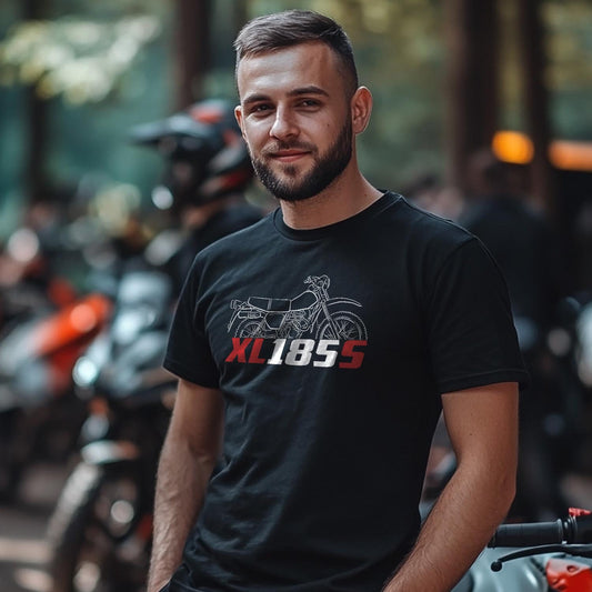 Honda XL185S Inspired T-Shirt - Motorcycle Tee Shirt for Riders