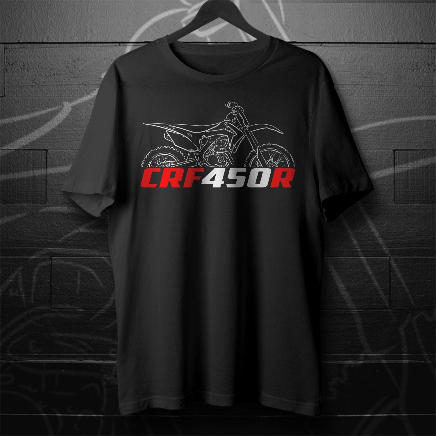 Honda CRF450R Inspired T-Shirt - Motorcycle Tee Shirt