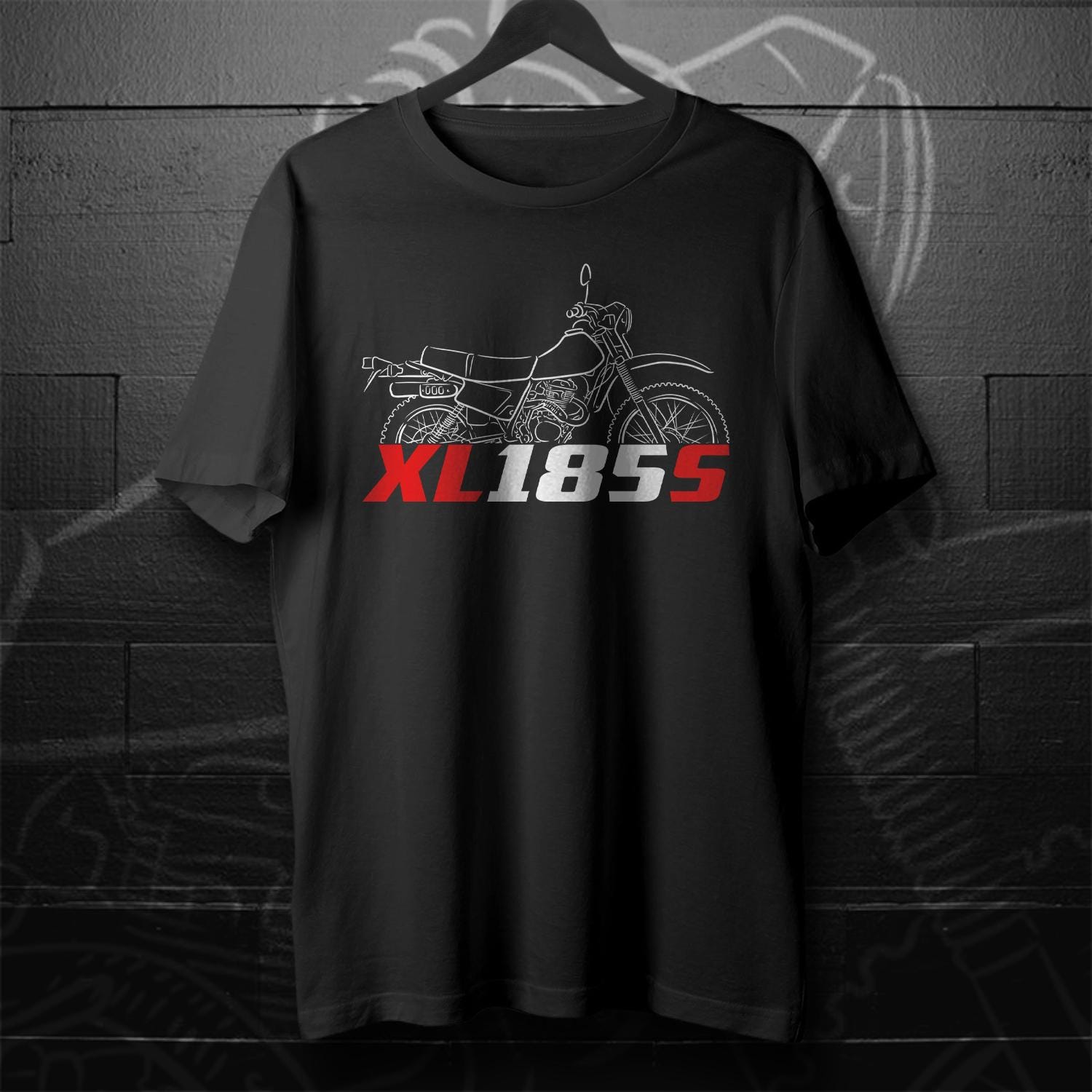 Honda XL185S Inspired T-Shirt - Motorcycle Tee Shirt for Riders