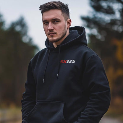 Aprilia SX 125 Inspired Hoodie - Motorcycle Sweatshirt for Riders
