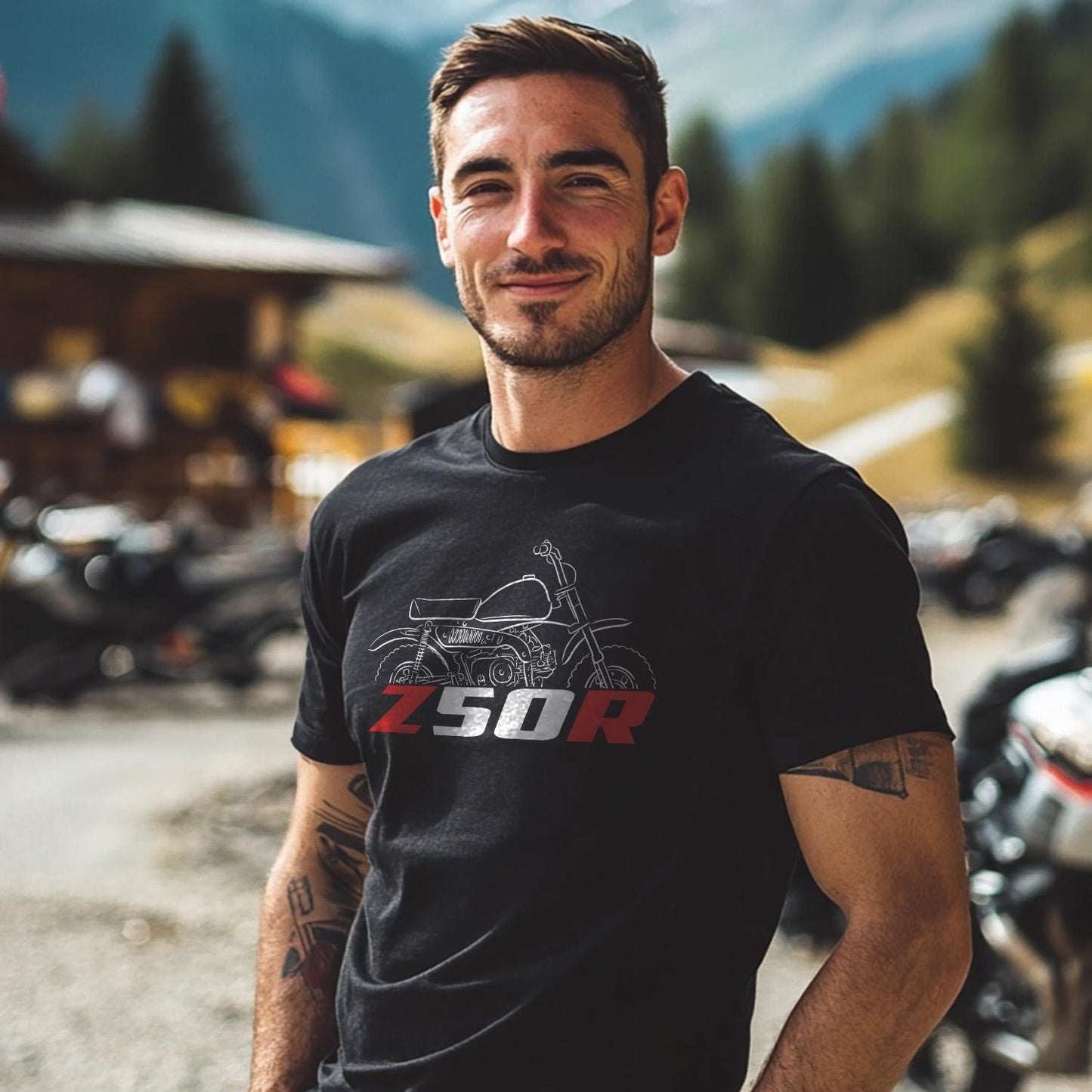 Honda Z50R Inspired T-Shirt - Motorcycle Tee Shirt for Riders