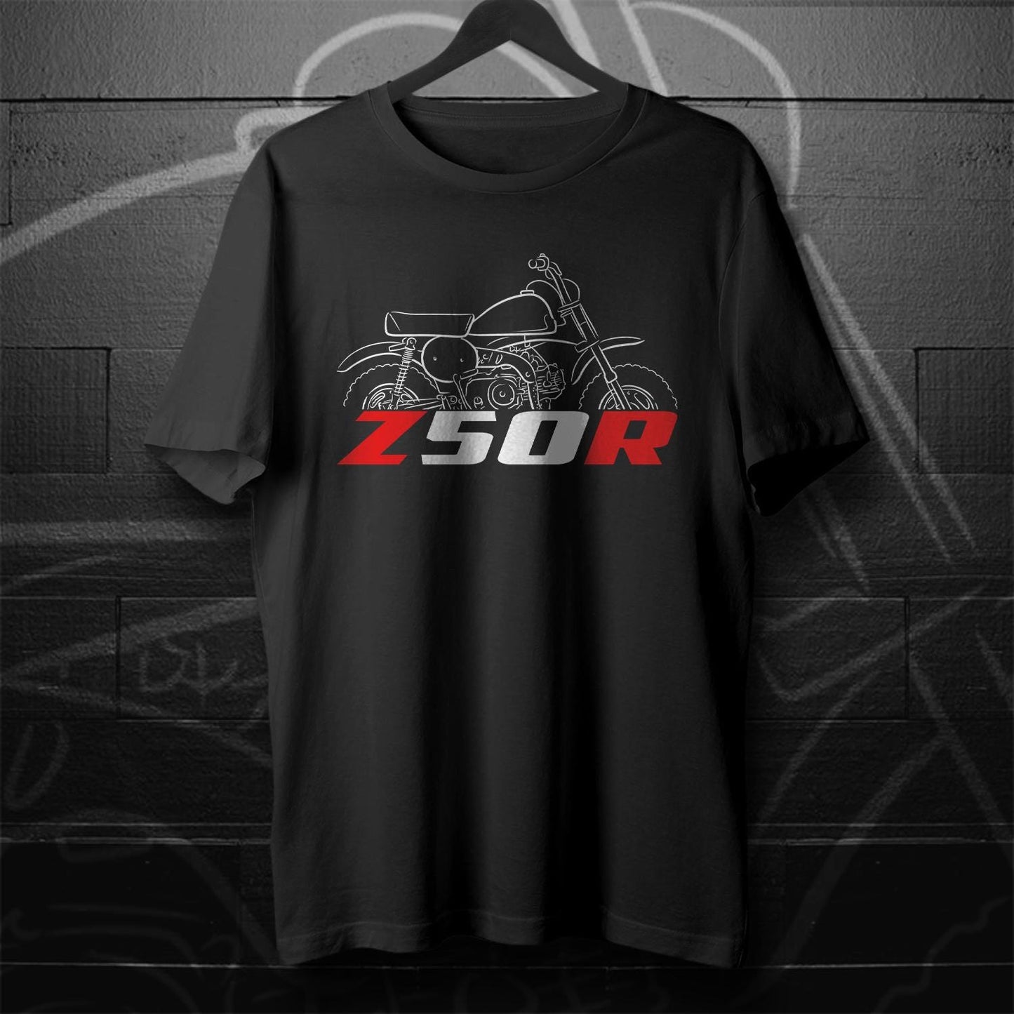 Honda Z50R Inspired T-Shirt - Motorcycle Tee Shirt for Riders