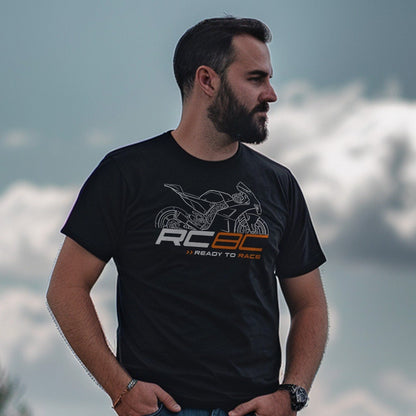 KTM RC8C T-Shirt - Motorcycle Tee Shirt for Riders
