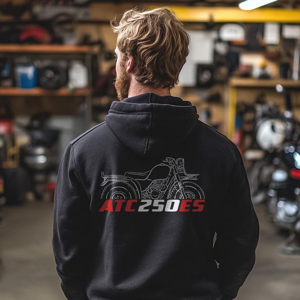 Honda ATC250ES & SX Inspired Hoodie - ATC Rider Sweatshirt