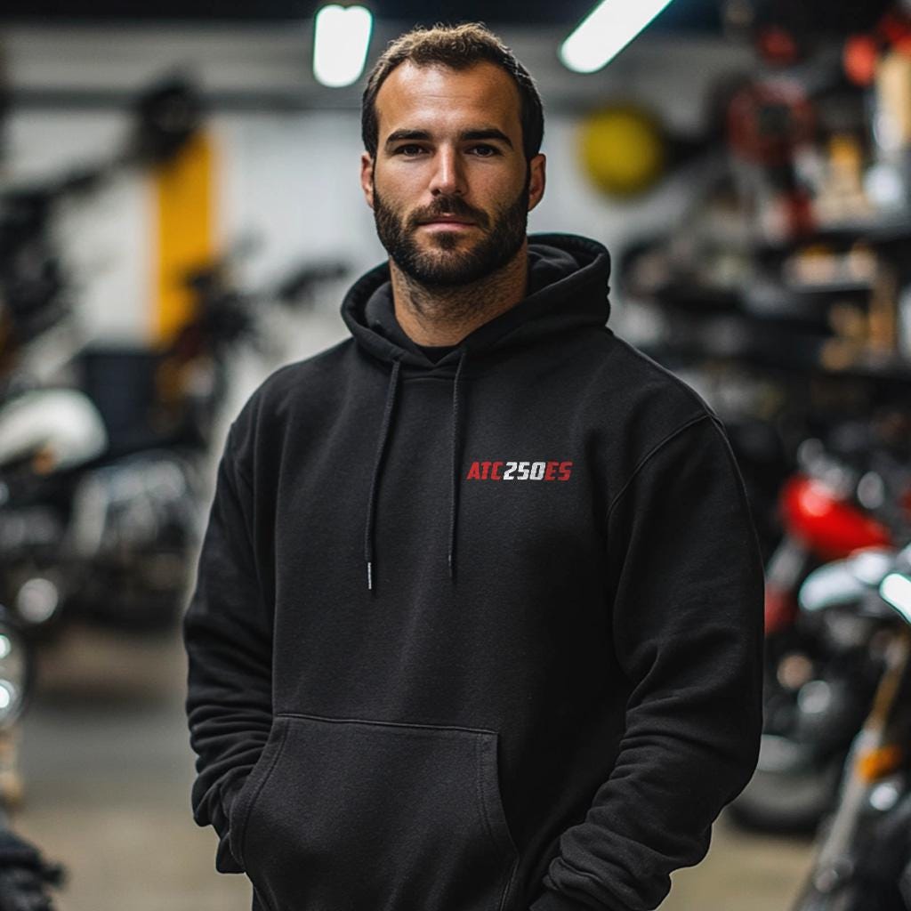 Honda ATC250ES & SX Inspired Hoodie - ATC Rider Sweatshirt
