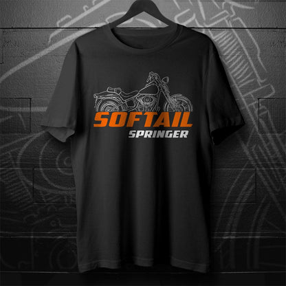 Harley-Davidson FXSTS & FXSTSI Softail Springer Inspired T-Shirt - Biker Motorcycle Tee Shirt